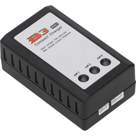 Lithium-Akkuladegerät mit Schnellladefunktion, Überladeschutz, Kompaktbauweise, B3-Stecker, 110–240 V, EU-Stecker (1/5)