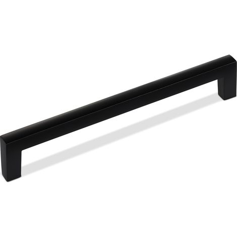 Möbelgriff Bügelgriff BLACKLINE I BA 160 mm schwarz matt inkl. Schrauben, 1 Stück (1/4)