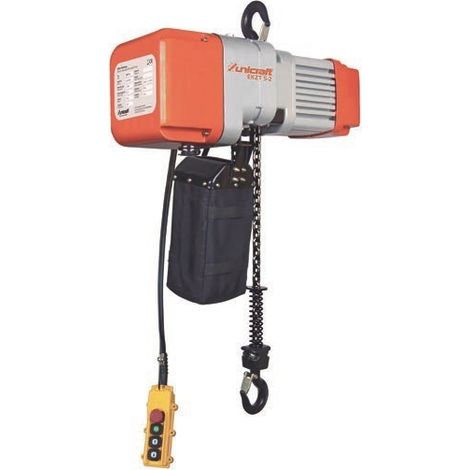 Polipasto eléctrico de cadena EKZT 5-2 carga hasta 500kg UNICRAFT