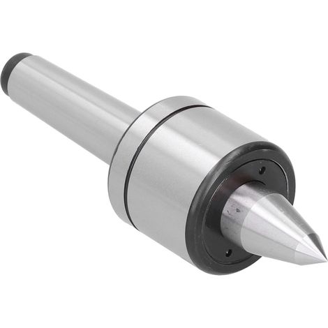 Mandrin de tour à cône Morse précision 0,01mm, outil bois en acier 40Cr, centre rotatif haute exactitude, pièce principale durable pour tournage. (1/5)