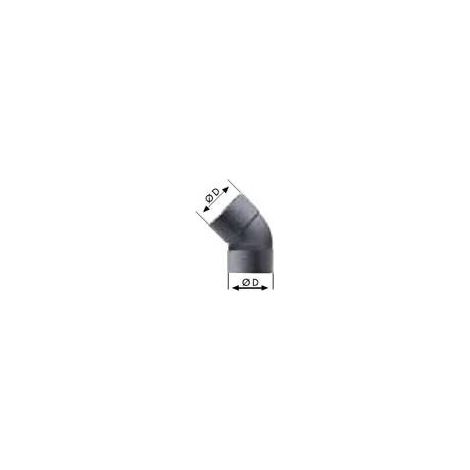 Codo 45º M-H - CREARPLAST Medidas: 160x45 mm