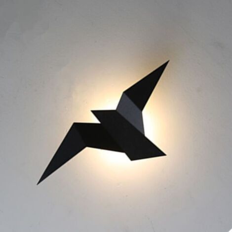 Nordic LED wall light 33x16cm – Iron and aluminum – Warm light 3000K – For living room, bedroom and hallways (1/5)