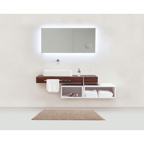 Tapis de salle de bain en coton MONA (1/3)