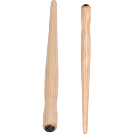 Hochwertiger Stiftehalter aus Sandelholz, ungiftig, komfortabler Griff, robust und langlebig, 5er-Set, Farbe: Sandelholz. (1/5)