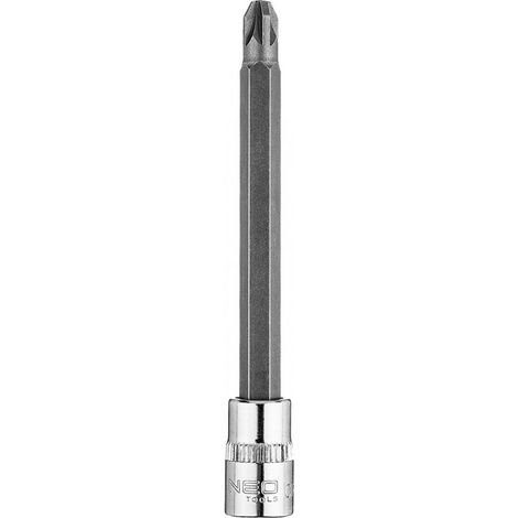 PZ3-Schraubendreherbit auf 1/4"-Stecknuss, lang, 87 mm (1/5)
