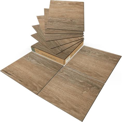 Lot de 30 Dalles de Sol Autocollantes en PVC (1/5)