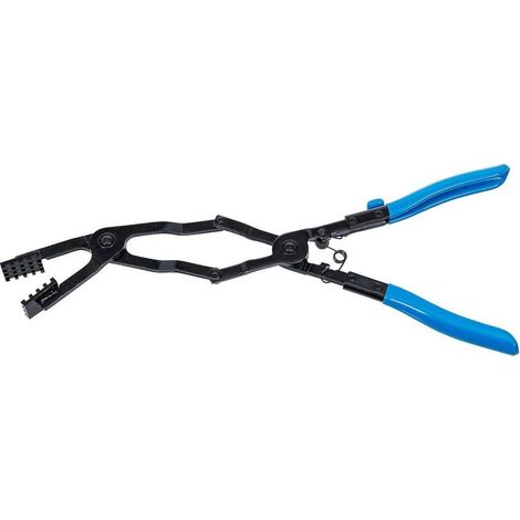 Pince pour Colliers de Serrage à Double Articulation 0-50 mm - 430 mm, Coudée - Précision et Confort d Utilisation - D-Work