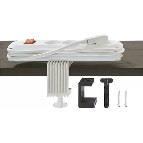 BACHMANN SCHRAUBHALTERUNG 919.273 TISCHSTECKDOSE WS BEFESTIGUNGSSCHELLE 4016514008605 (1/2)