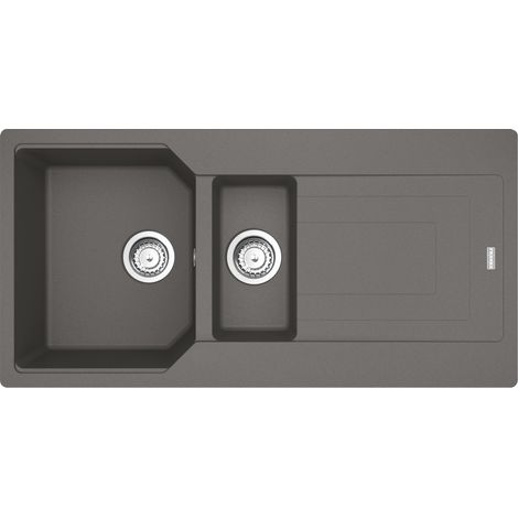 Franke Urban UBG 651-100. Tipo di lavello: Lavello sottopiano, Forma del lavandino: Rettangolare, Materiale del lavandino: Fragranito. Larghezza: 1000 mm, Lunghezza: 500 mm, Larghezz... - 114.0686.782