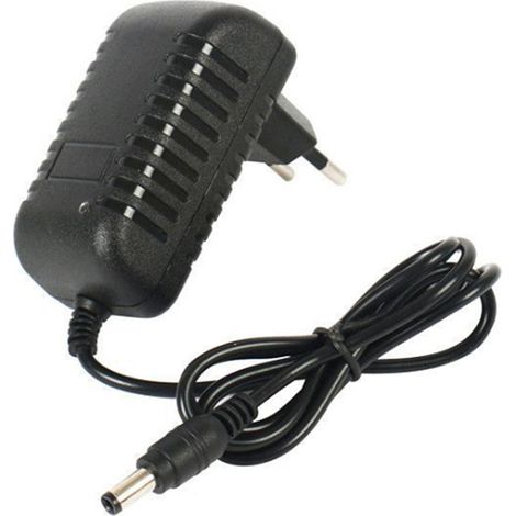 Chargeur de batterie pour véhicule électrique enfant – Sortie DC 12V 1000mA – Connecteur 5,5mm – Longueur câble 1m