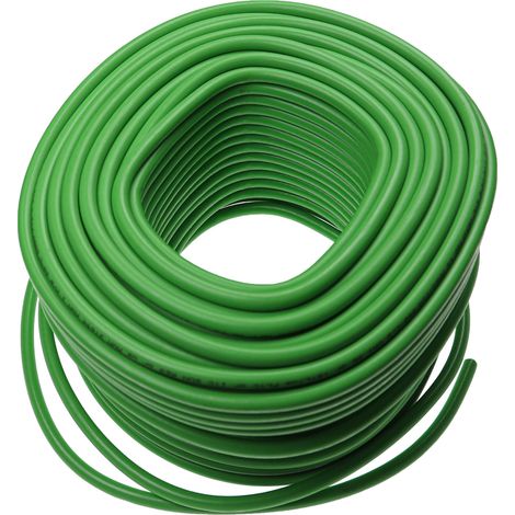 vhbw CAT 5E Verlegekabel Ersatz für Siemens Simatic 6XV1840-2AH10 für Netzwerk-Anlage - Netzwerkkabel, Grün, 50 m
