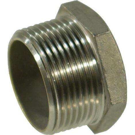 Tap贸n hex. inox M 1" UNIVERSAL FG2921RVS