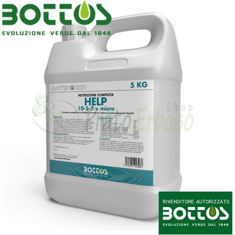 Help 10-5-7 + micro - Concime liquido per prato da 5 kg