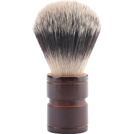 Brosse à barbe homme en nylon, outil de rasage pour moustache et barbe, lot de 3 couleurs au choix (1/5)
