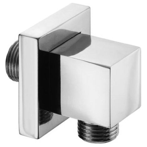 PRESA ACQUA A MURO QUADRATA OTTONE CROMATO 1/2   BOSSINI SRL