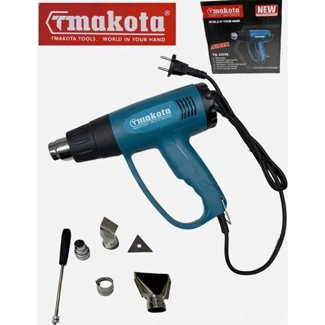Pistola Termica Termosoffiatore Aria Calda 600°Phon Sverniciatore 2200W TM-8019B