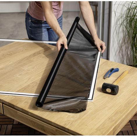 Primaster Pollenschutznetz 120 x 150 cm Rolle schwarz