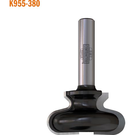 K955-380 FRESA X MANIGLIE HW Z2 S=8 D=22/38.1x20.7x55.4 R=6 DX