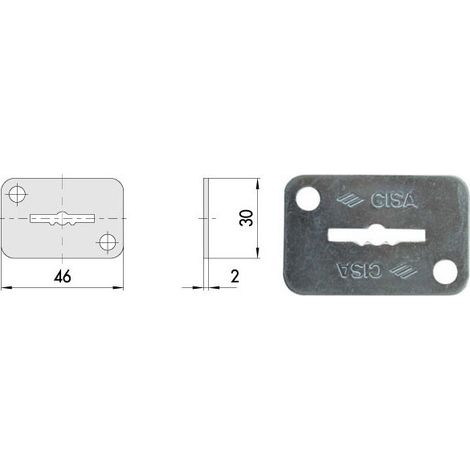 Bocina Rectangular Dm 06124-02-0 Cisa