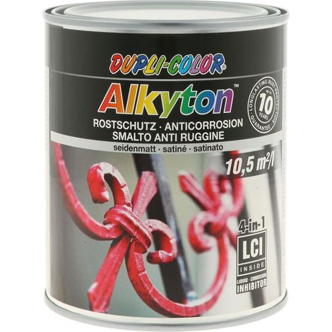 PEINTURE RAL7001 SATINE ALKYTON 750ML DUPLI COLOR