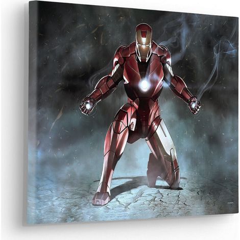 Tableau intissé - Avengers - Iron Man Activation Des Pouvoirs (1/3)