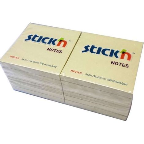 Cf.12 Memo Stick Gialli 76X76Mm. X1