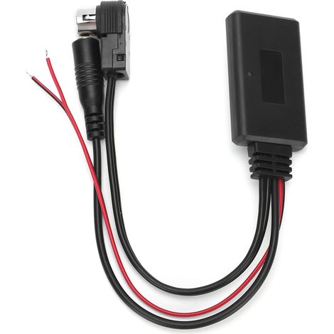 Adaptateur de câble AUX Bluetooth avec microphone pour appels mains libres sur smartphone pour autoradios Alpine (1/5)