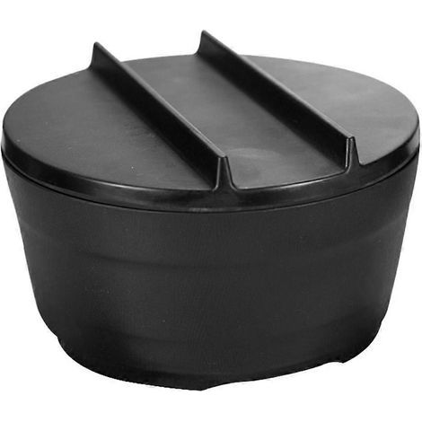 bol en mélamine pour salade de fruits, bol à nouilles, récipient à dessert-15X15CM-Black (1/3)