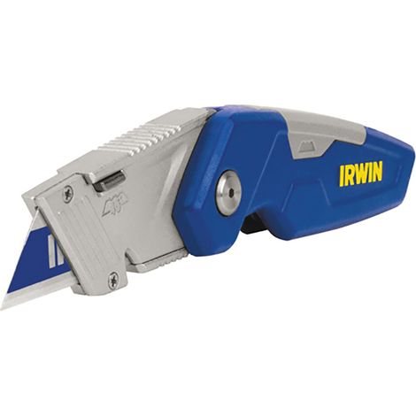 IRWIN FK150 Folding Utility Knife with Retractable Blade and Ergonomic Handle (1/5)