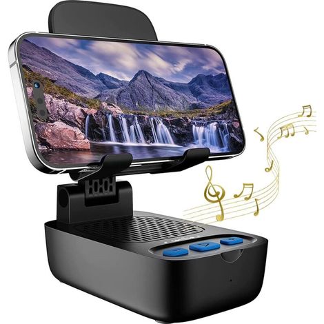 Handyhalterung, Bluetooth-Lautsprecher, Tablet-Lautsprecher, Faltbare Handyhalterung, Tisch-Handyhalterung, Beste