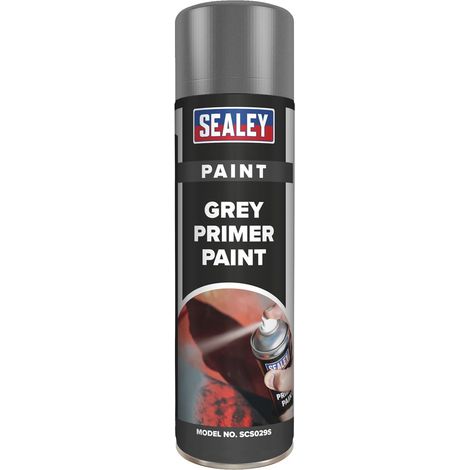 Sealey Primer Paint 500ml - Grey SCS029S (1/2)
