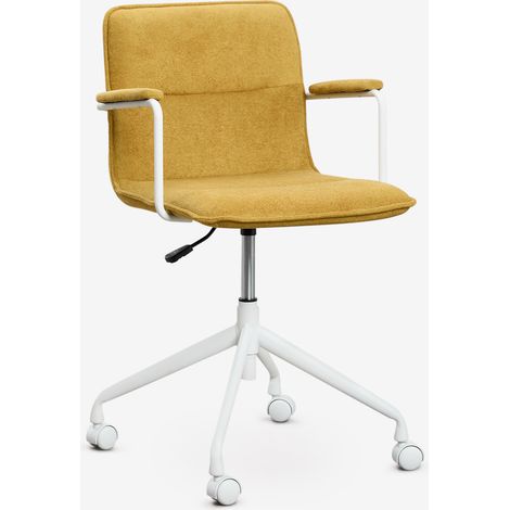 Silla de escritorio con ruedas y reposabrazos Seifert SKLUM              (1/5)