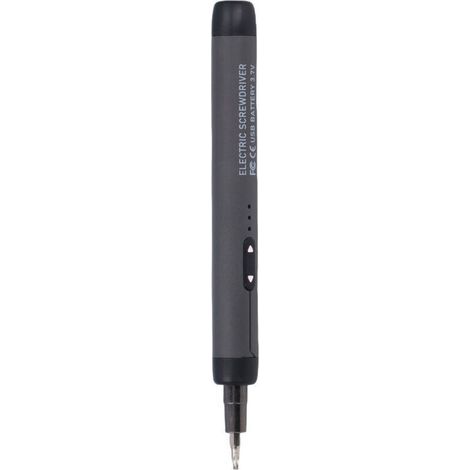 Mini Tournevis électrique avec Embouts, Kit de Réparation 46 en 1 Rechargeable sans Fil, Petit Tournevis électrique pour PC, Téléphone Portable, Ordinateur Portable, Montre (1/4)