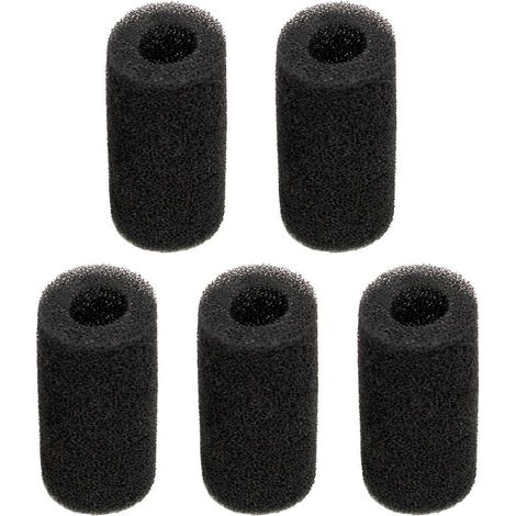 Vorfilterschwamm, 5er-Pack für Fluval Edge Aquarium, schwarze Vorfilterschaumstoffrollen