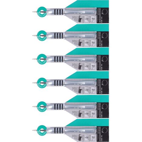 6-teiliges Set Kreuzschlitzschraubendreher aus Chrom-Vanadium-Stahl, Reparaturwerkzeug für die Demontage elektronischer Produkte, Cross 2.0 (1/5)