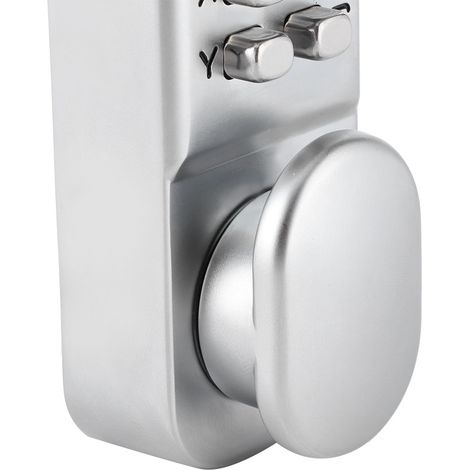 Serrure à code mécanique intelligente sans clé pour porte d'entrée bureau et maison (1/5)