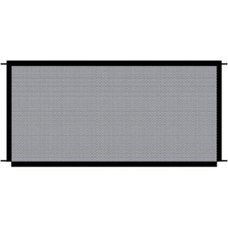 Barrière pour chiens, barrière portable pour chiens, barrière de sécurité pliable pour chiens, barrière d'escalier, barrière pour animaux de compagnie (chiens et chats), 180 x 75 cm