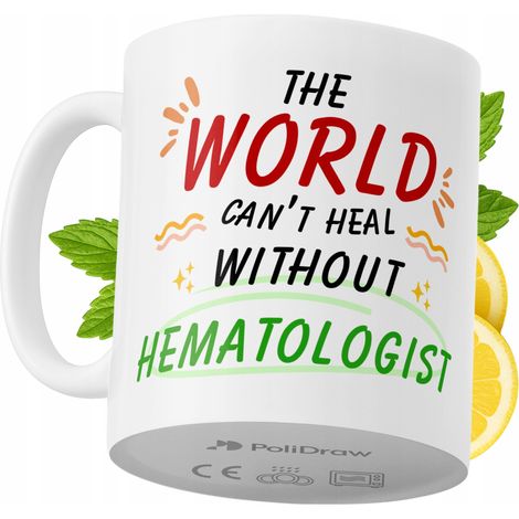 Lustige Tasse für Hämatologen – Kaffee- oder Teetasse mit witzigem Textdesign – ideal für Geburtstage, Namenstage, Feiertage und besondere Anlässe. Hochwertige Tasse für Zuhause, Büro und Arbeit. Farb