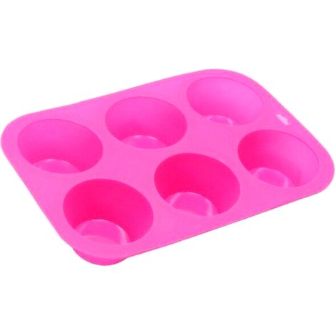 SLD molde silicona 6 magdalenas 28x18x4 cm , Molde silicona 6 magdalenas 28 x 18 x 4 cmIdeal para elaborar magdalenas, cupcakes o muffinsResistente desde -30 grados hasta 2