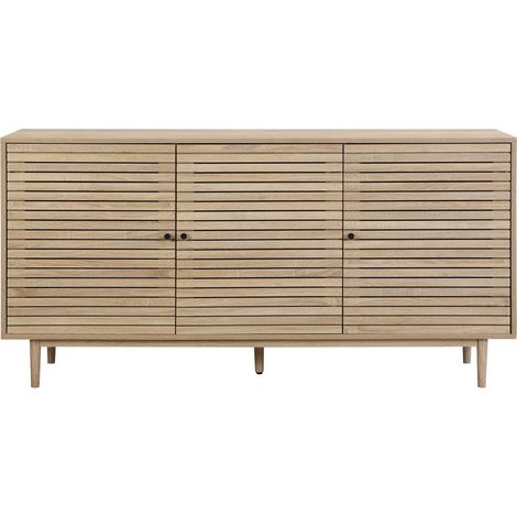 Buffet 3 portes couleur chêne 160 cm - Tivoli (1/5)