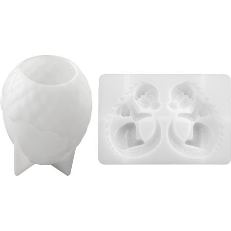 Veilleuse en silicone souple pour œufs 3D - Ajoute un charme élégant à n'importe quelle pièce - Décoration tendance - Veilleuse en forme d'œufs (1/5)