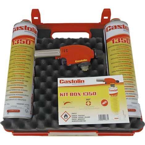 Kit torcia a scatola + due cartucce 1350.