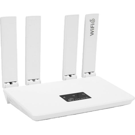 Routeur 4G Portable WiFi 6 avec Emplacement pour Carte SIM, Vitesse Rapide de 300 Mbps pour Les Voyages et la Maison (1/5)