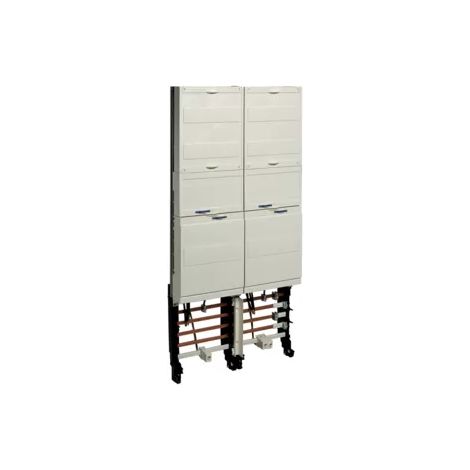 Hager Komplettfeld 2ZP 2-feld H=1050mm ZK3ET28N (1/2)