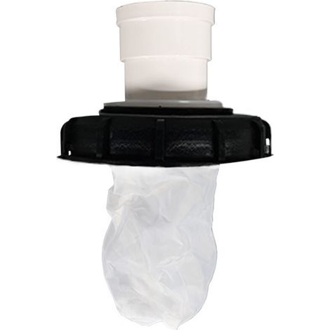 180° drehbarer Regenwasserfilter, 163 mm waschbarer Nylon-Tank mit Tonfassfilter-Siebdeckel für DN 150 IBC-Regenwassertank