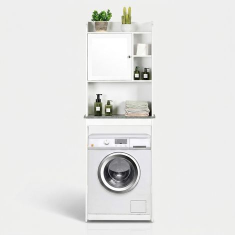Mueble cubrelavadora ahorraespacio con puerta Grant-C (1/2)