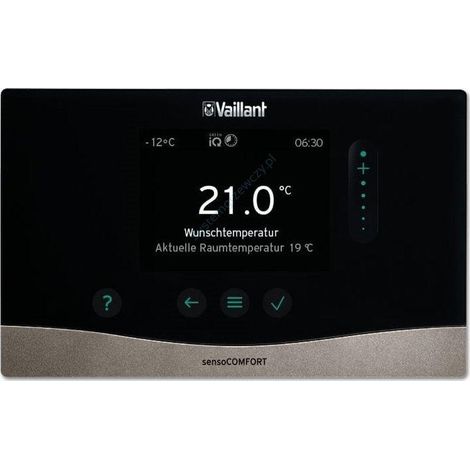Vaillant sensoCOMFORT VRC 720 régulateur de chaudière moderne