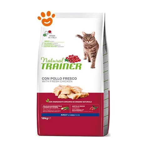 Natural Trainer Cat Adult Pollo - Sacco 10 Kg -