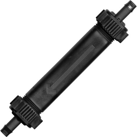 Jardibric – Filtre en ligne anti calcaire Ø16 mm – Élimine impuretés – Installation simple – Accès pratique pour nettoyage – Pour systèmes d'irrigation