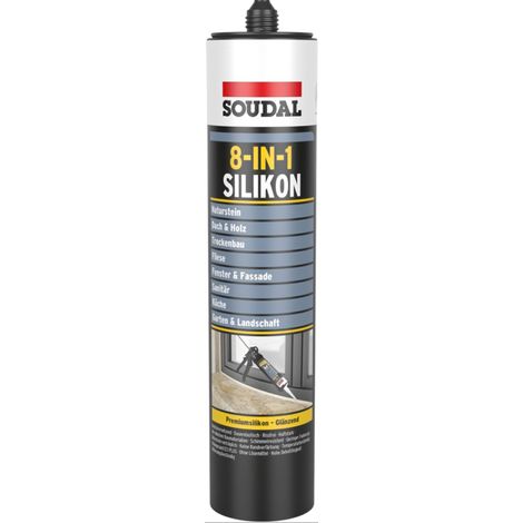 Soudal Premium Silikon 8-in-1300ml bahamabeige (1/2)